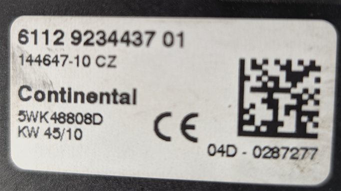 Thumbnail 5: 2011 BMW 535i (F10) 3.0L NEGATIVE GROUND BATTERY CABLE w/ IBS SENSOR