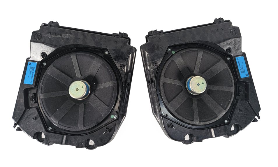 Thumbnail 3: 2011 BMW 535i (F10) CENTRAL BASS WOOFER SUBWOOFER SPEAKER LEFT/RIGHT SET/2