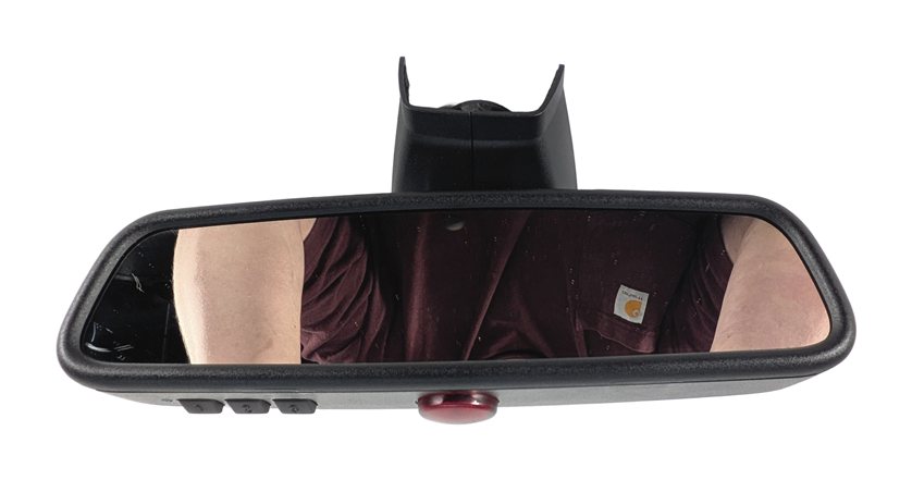 Thumbnail 3: 2011 BMW 535i (F10) AUTODIM HOMELINK INSIDE REARVIEW MIRROR (Gray)