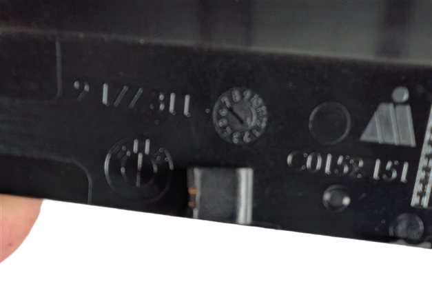 Thumbnail 8: 2011 BMW 535i (F10) AUTODIM HOMELINK INSIDE REARVIEW MIRROR (Gray)