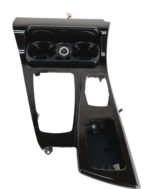 2011 BMW 528i 535i 550i (F10) FRONT CENTER CONSOLE SHIFT TRIM CUP HOLDER