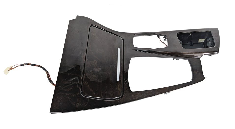 Thumbnail 3: 2011 BMW 528i 535i 550i (F10) FRONT CENTER CONSOLE SHIFT TRIM CUP HOLDER
