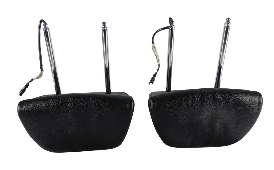Thumbnail 4: 2011 BMW 535Xi F10 FRONT LEFT RIGHT ACTIVE SEAT HEAD REST HEADREST SET/2(Black)