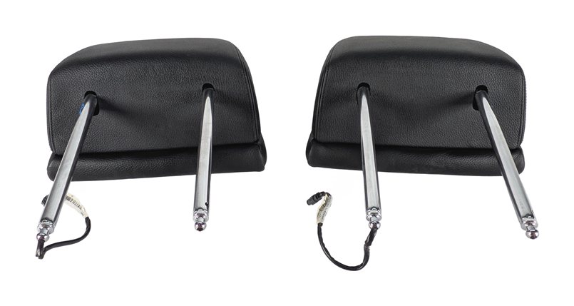 Thumbnail 5: 2011 BMW 535Xi F10 FRONT LEFT RIGHT ACTIVE SEAT HEAD REST HEADREST SET/2(Black)