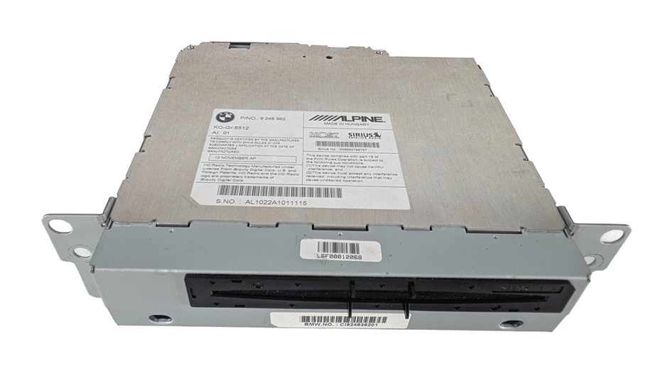 Thumbnail 3: 11-12 BMW 528i 535i 550i 640i 650i M6 F10 F12 AM FM RADIO CD RECEIVER HEAD UNIT
