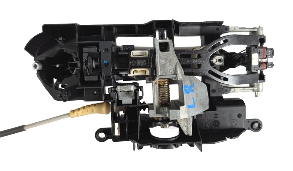 Thumbnail 4: 11-16 BMW 528i 535i 550i M5 (F10) LEFT FRONT DRIVER COMFORT DOOR HANDLE(Havanna)