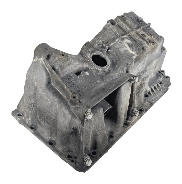 Thumbnail 1: 14-18 BMW 328D X3 F30 F31 F25 2.0L DIESEL ENGINE OIL PAN w/AXLE SUPPORT BRACKET