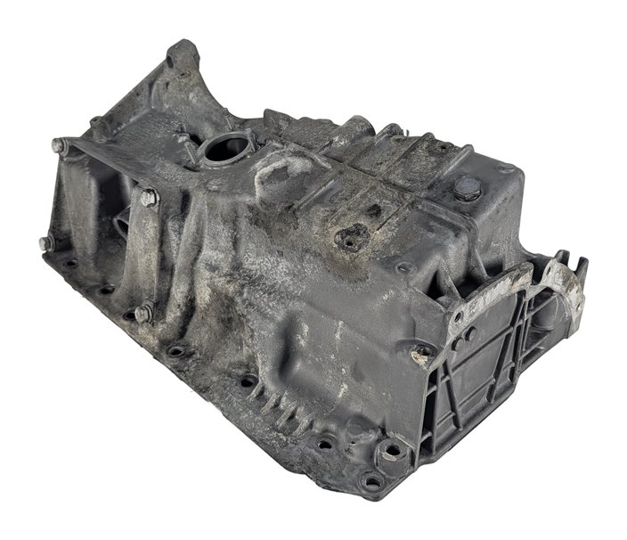 Thumbnail 3: 14-18 BMW 328D X3 F30 F31 F25 2.0L DIESEL ENGINE OIL PAN w/AXLE SUPPORT BRACKET