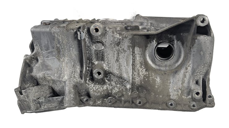 Thumbnail 4: 14-18 BMW 328D X3 F30 F31 F25 2.0L DIESEL ENGINE OIL PAN w/AXLE SUPPORT BRACKET