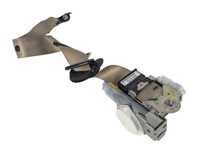 Thumbnail 4: 14-19 BMW 3 4 SERIES (F30 F32 F34) RIGHT PASSENGER SEATBELT RETRACTOR (Beige)
