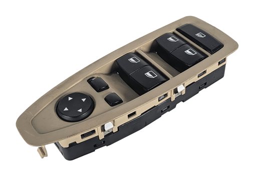 2012-2019 BMW 3 4 M3 X3 X4 SERIES FRONT LEFT DRIVER WINDOW SWITCH P-FOLD (BEIGE)
