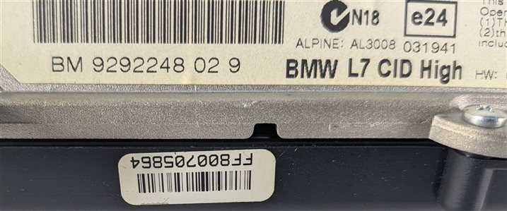 Thumbnail 8: 12-15 BMW 320i 328i 335i 428i 435i M3 M4 (F30 F31 F32) GPS NAVIGATION SCREEN 8"