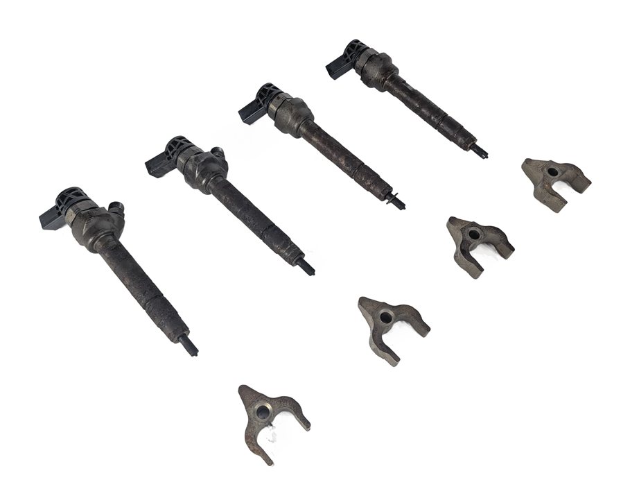 Thumbnail 3: 2014-2018 BMW 328i 535i 740i X5 - 2.0L / 3.0L DIESEL ENGINE FUEL INJECTOR SET 4
