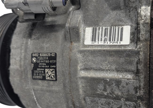 Thumbnail 6: 12-18 BMW 328i 428i 535i 740i X5 (F30 F31 F33 F01 F10 F15) A/C COMPRESSOR PUMP