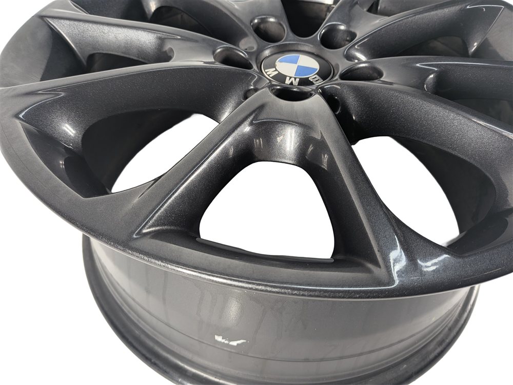 Thumbnail 12: 16-20 BMW 3 4 SERIES F30 F31 F32 18x8 FRONT/REAR V-SPOKE GRAY WHEEL RIM
