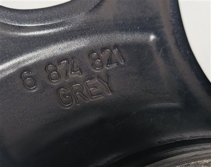 Thumbnail 3: 16-19 BMW 3 4 SERIES F30 F31 F32 18x8.5 REAR V-SPOKE GRAY WHEEL RIM
