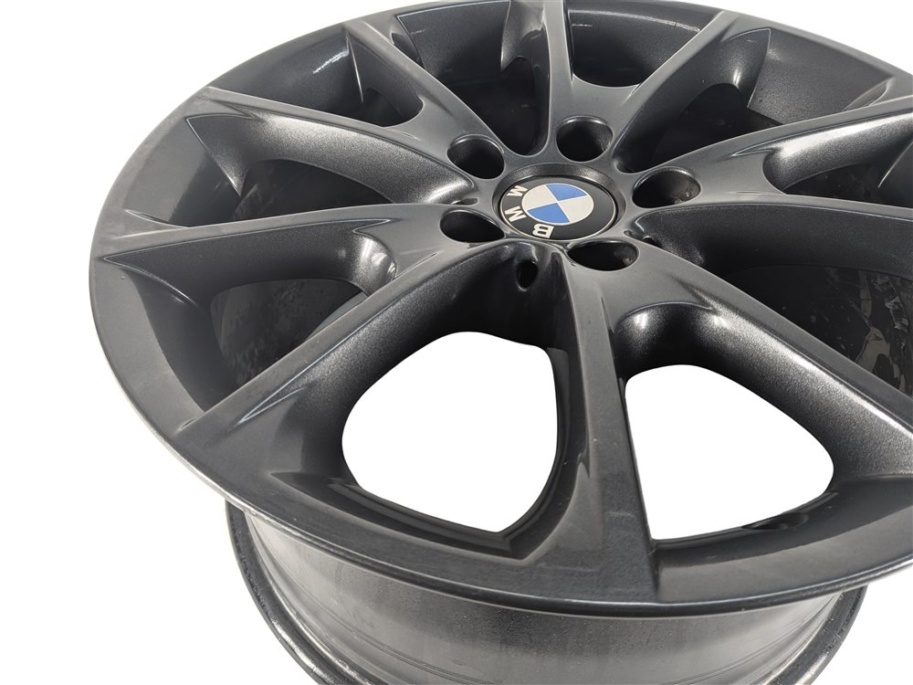 Thumbnail 7: 16-19 BMW 3 4 SERIES F30 F31 F32 18x8.5 REAR V-SPOKE GRAY WHEEL RIM