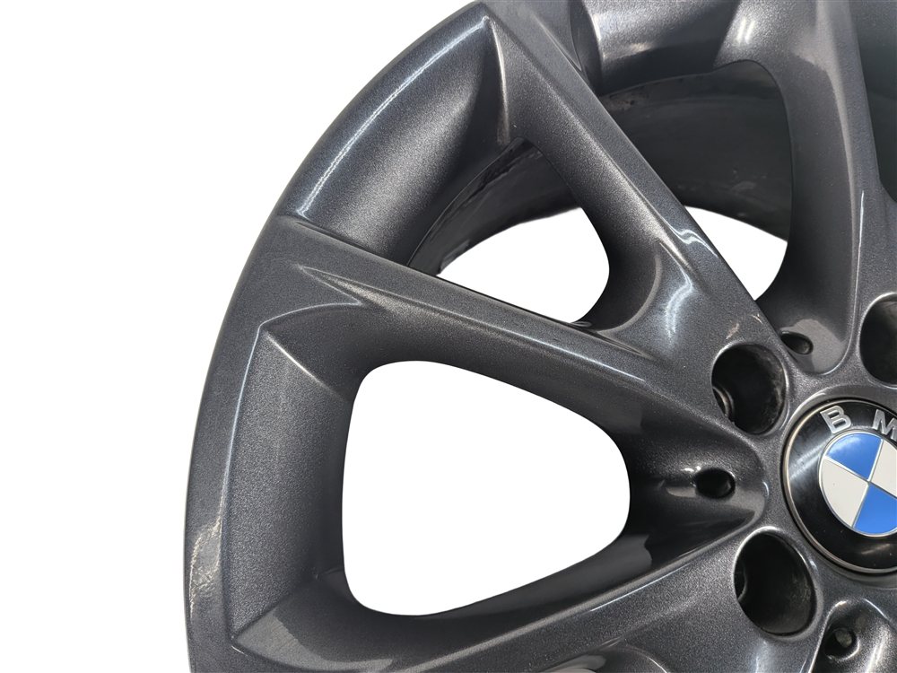 Thumbnail 12: 16-20 BMW 3 4 SERIES F30 F31 F32 18x8 FRONT/REAR V-SPOKE GRAY WHEEL RIM