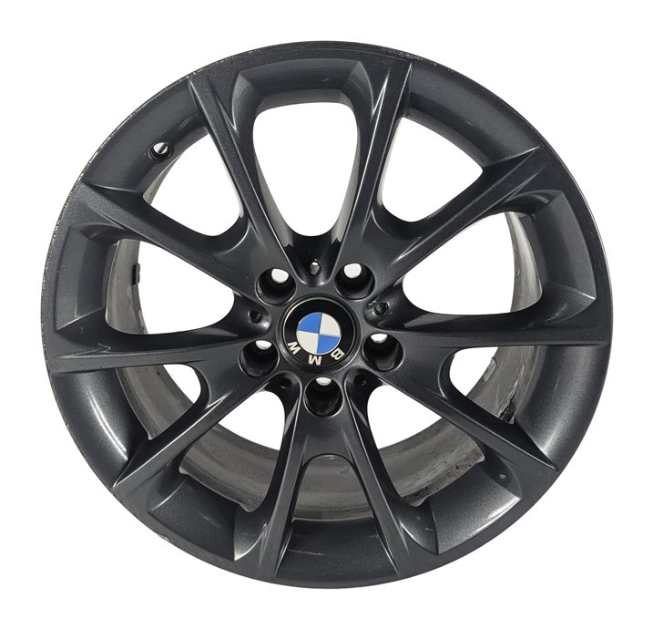 Thumbnail 2: 16-20 BMW 3 4 SERIES F30 F31 F32 18x8 FRONT/REAR V-SPOKE GRAY WHEEL RIM