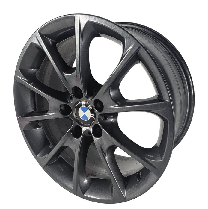 16-19 BMW 3 4 SERIES F30 F31 F32 18x8.5 REAR V-SPOKE GRAY WHEEL RIM