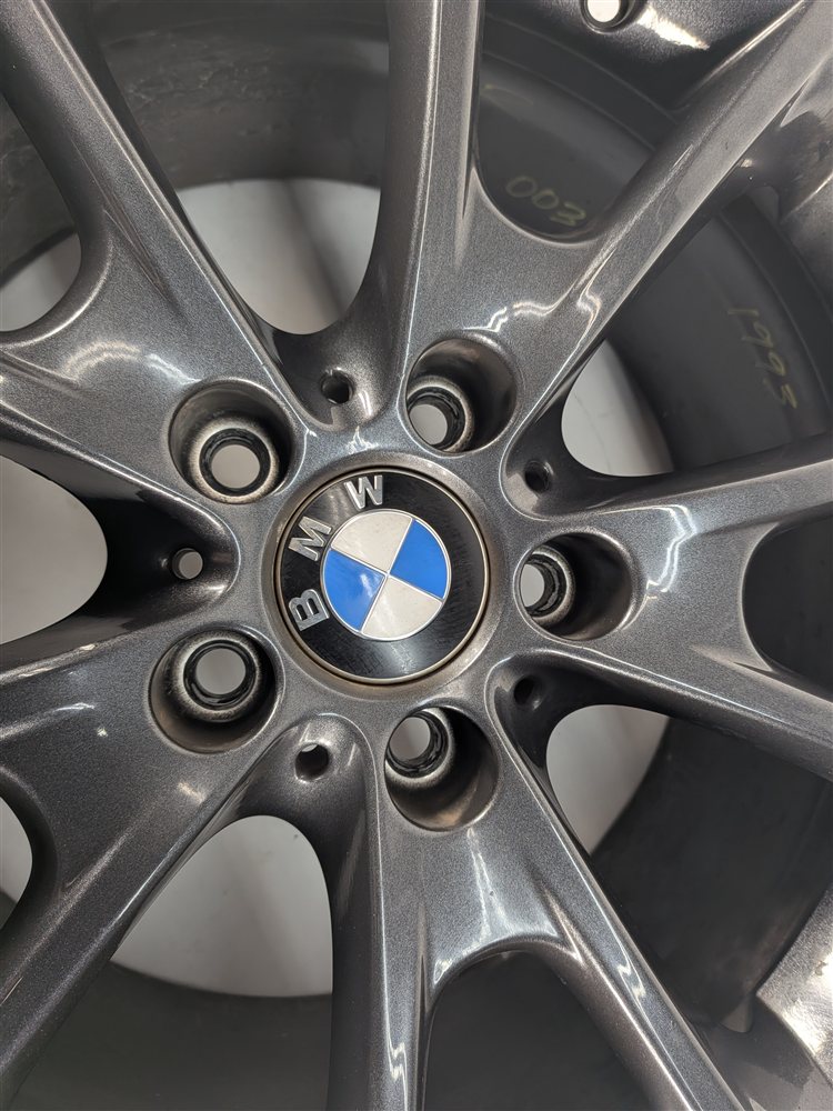 Thumbnail 6: 16-19 BMW 3 4 SERIES F30 F31 F32 18x8.5 REAR V-SPOKE GRAY WHEEL RIM