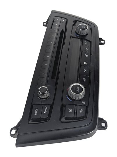 Thumbnail 3: 14-16 BMW 2 3 4 SERIES (F30 F32) A/C HEATER TEMPERATURE CLIMATE & RADIO CONTROL