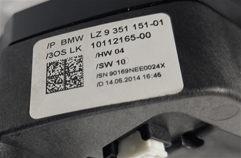 Thumbnail 9: 14-17 BMW 328D 330i XDRIVE F30 F31 CLOCKSPRING TURN WIPER SWITCH w/ RAIN