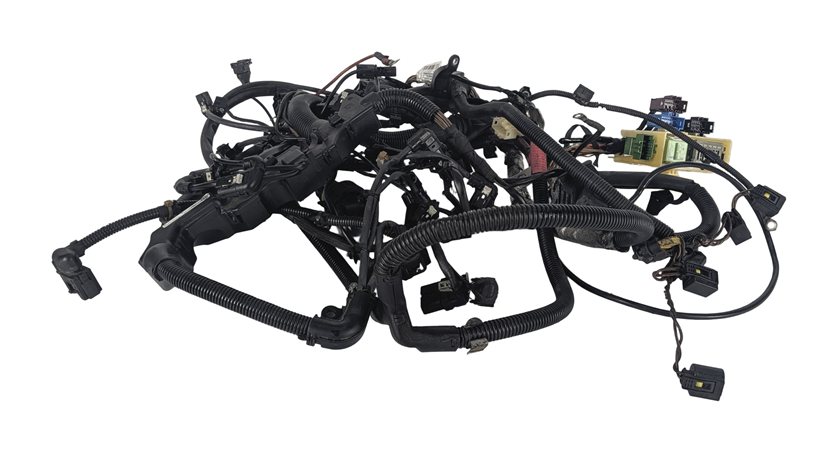 Thumbnail 2: 2014 BMW 328D WAGON F31 2.0L N47T DIESEL ENGINE WIRE WIRING HARNESS LOOM