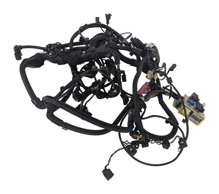 Thumbnail 3: 2014 BMW 328D WAGON F31 2.0L N47T DIESEL ENGINE WIRE WIRING HARNESS LOOM