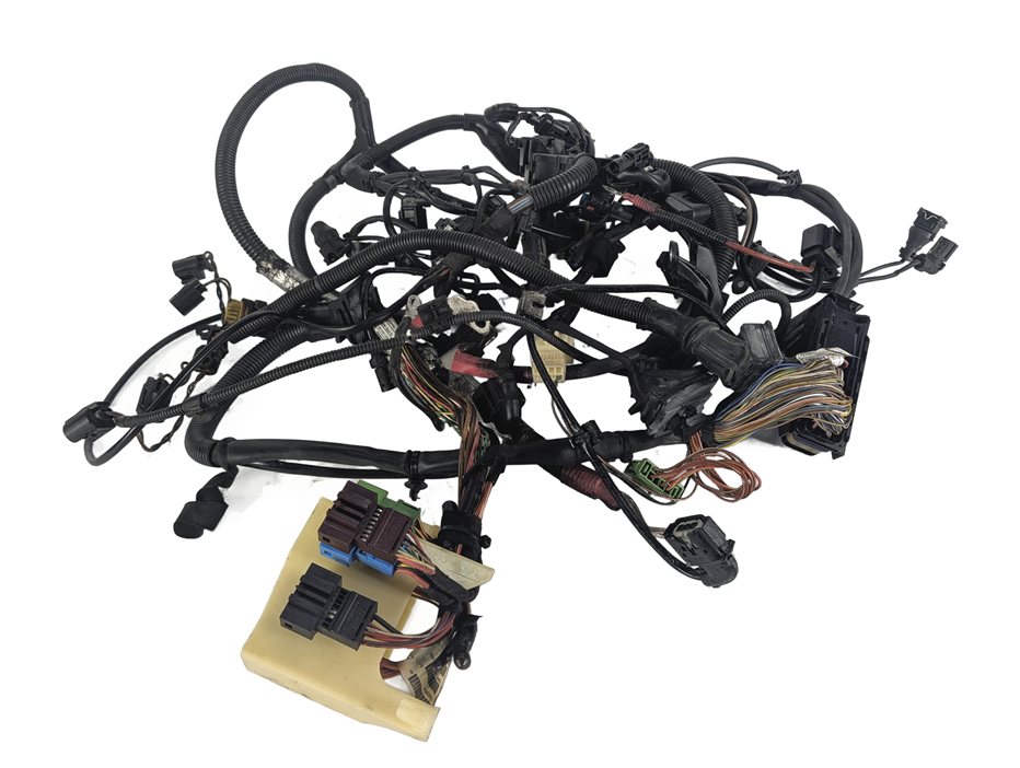 Thumbnail 4: 2014 BMW 328D WAGON F31 2.0L N47T DIESEL ENGINE WIRE WIRING HARNESS LOOM