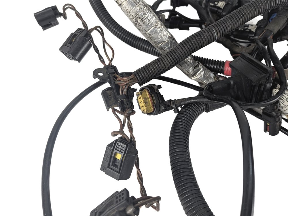 Thumbnail 7: 2014 BMW 328D WAGON F31 2.0L N47T DIESEL ENGINE WIRE WIRING HARNESS LOOM