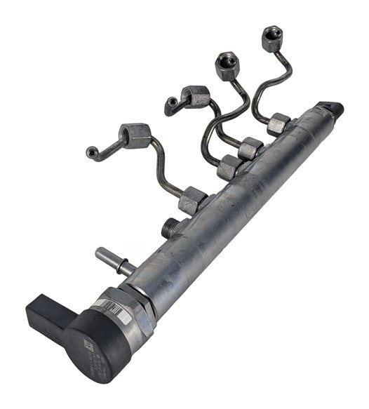 Thumbnail 1: 2014 BMW 328D WAGON F31 2.0L N47T DIESEL HIGH PRESSURE FUEL RAIL LINE SENSOR