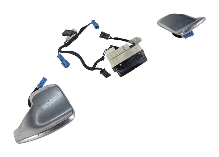 Thumbnail 1: 2014 BMW 328D WAGON (F31) STEERING WHEEL SHIFT PADDLE CONTROL MODULE SET/3