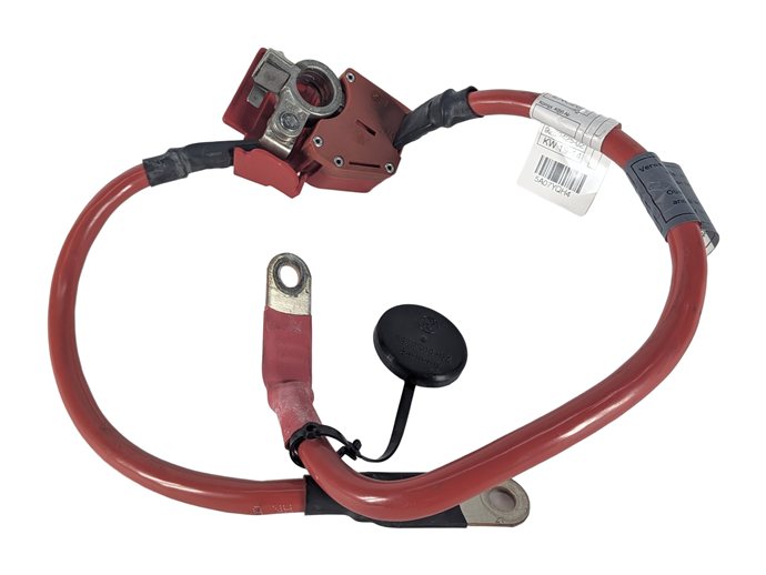 Thumbnail 3: 2014 BMW 328D WAGON (F31) 2.0L POSITIVE BATTERY CABLE w/ IBS TERMINAL CLAMP