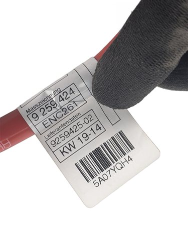 Thumbnail 6: 2014 BMW 328D WAGON (F31) 2.0L POSITIVE BATTERY CABLE w/ IBS TERMINAL CLAMP