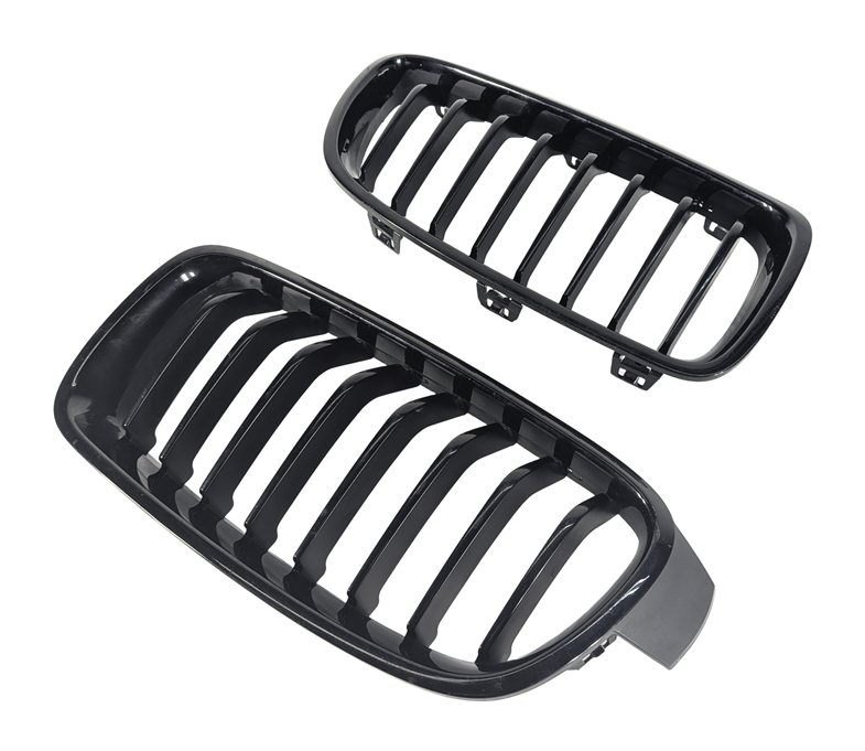 12-18 BMW 3-SERIES (F30) FRONT LEFT & RIGHT HOOD VENT GRILLE SET-2