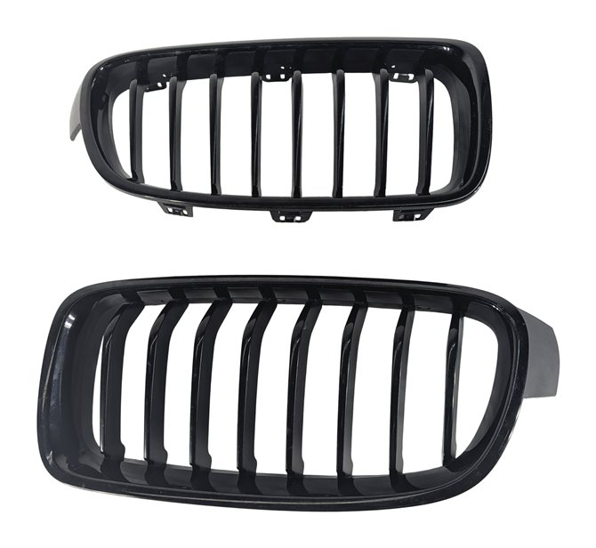 Thumbnail 2: 12-18 BMW 3-SERIES (F30) FRONT LEFT & RIGHT HOOD VENT GRILLE SET-2