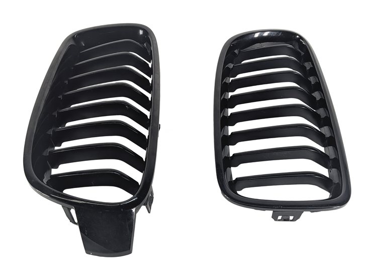 Thumbnail 3: 12-18 BMW 3-SERIES (F30) FRONT LEFT & RIGHT HOOD VENT GRILLE SET-2