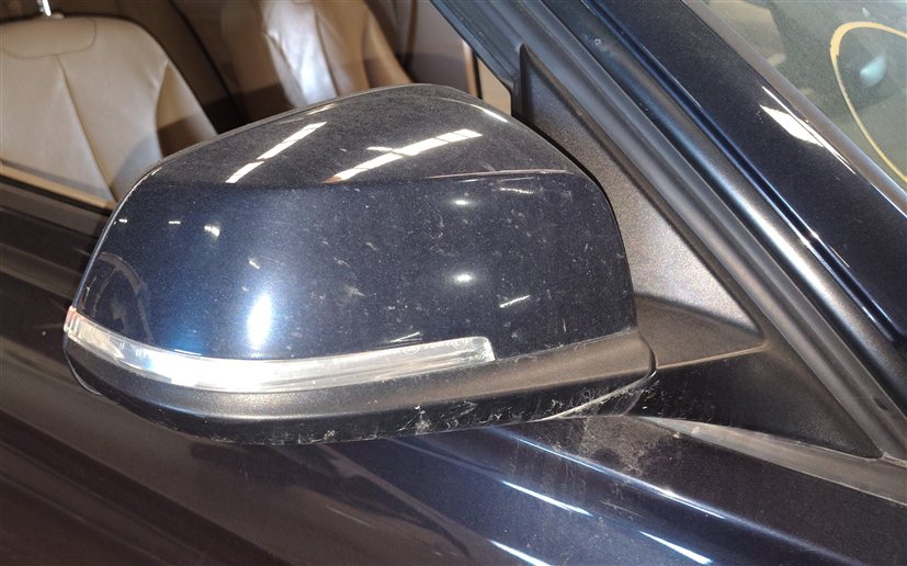 Thumbnail 2: 13-19 BMW 3-SERIES (F30 F31) RIGHT P-FOLD HEAT AUTODIM DOOR MIRROR (Blue)