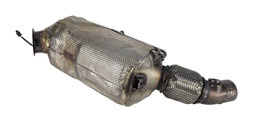2014 BMW 328D WAGON F31 2.0L N47T DIESEL DPF PARTICULATE FILTER FLEX PIPE SENSOR