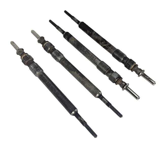 Thumbnail 1: 2014 BMW 328D WAGON F31 2.0L N47T DIESEL ENGINE GLOW PLUG SET/4