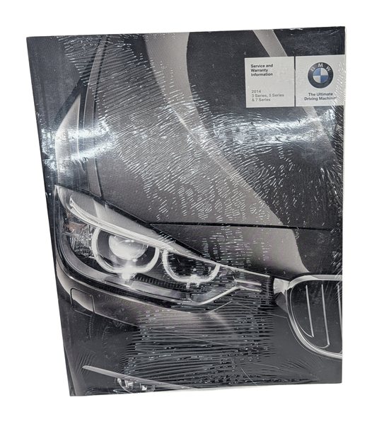 Thumbnail 5: 2014 BMW 328D WAGON (F31) 2.0L DIESEL OWNER'S MANUAL NAV GUIDE CASE SET