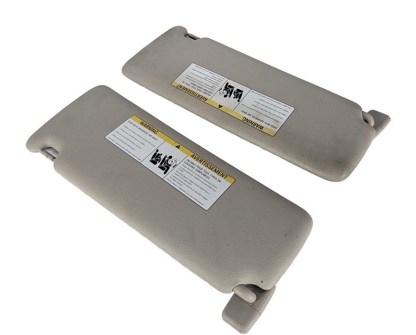 12-19 BMW 3 4 SERIES (F30 F31 F32 F33) FRONT LEFT & RIGHT SUNVISOR SET (Beige)
