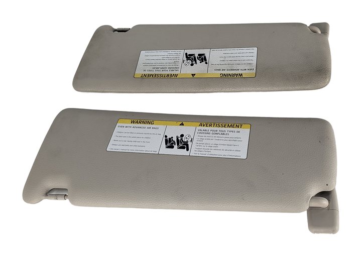 Thumbnail 2: 12-19 BMW 3 4 SERIES (F30 F31 F32 F33) FRONT LEFT & RIGHT SUNVISOR SET (Beige)