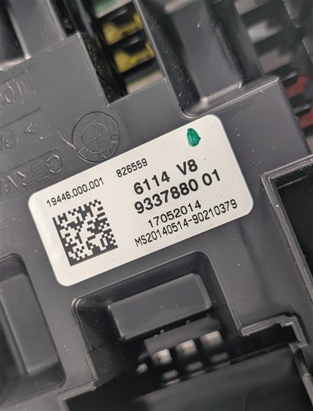 Thumbnail 8: 14-21 BMW 2 3 4 SERIES GT M3 M4 ACTIVE HYBRID 3 REAR POWER DISTRIBUTION FUSE BOX