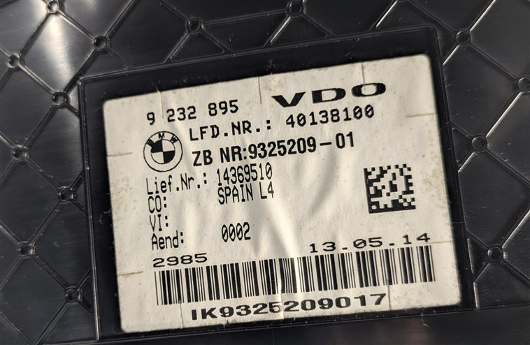 Thumbnail 16: 14-17 BMW 328i X3 (F25 F30) 2.0L N47T DIESEL ECM DME IMMOBILIZER MODULE KEY SET