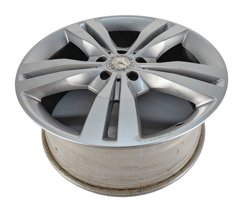 Thumbnail 2: 2012-2014 MERCEDES ML350 (W166) 19x8 5 DOUBLE SPOKE ALUMINUM ALLOY WHEEL RIM