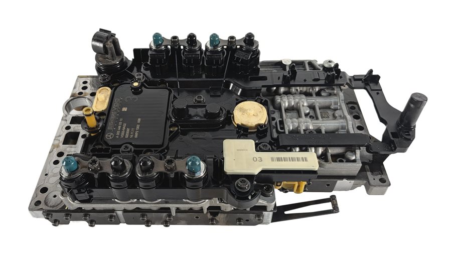 Thumbnail 4: 12-13 MERCEDES ML350 R350 (W166 R251) 722.9 A/T VALVE BODY w/ CONDUCTOR PLATE