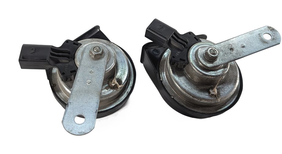 Thumbnail 3: 13-19 MERCEDES GL ML GLE GLS CLASS (W166 X166) HIGH & LOW TONE SAFETY HORN SET-2