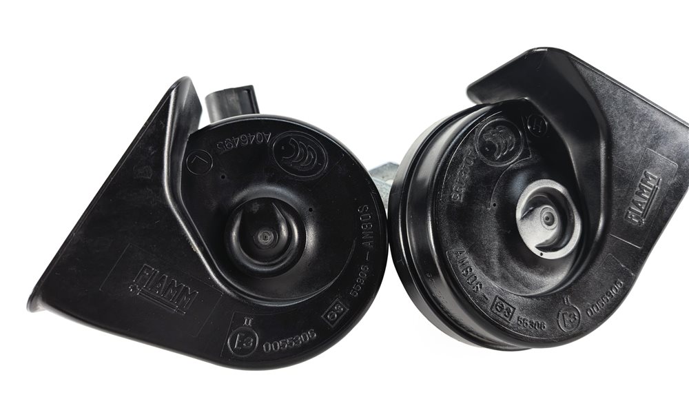 Thumbnail 7: 13-19 MERCEDES GL ML GLE GLS CLASS (W166 X166) HIGH & LOW TONE SAFETY HORN SET-2